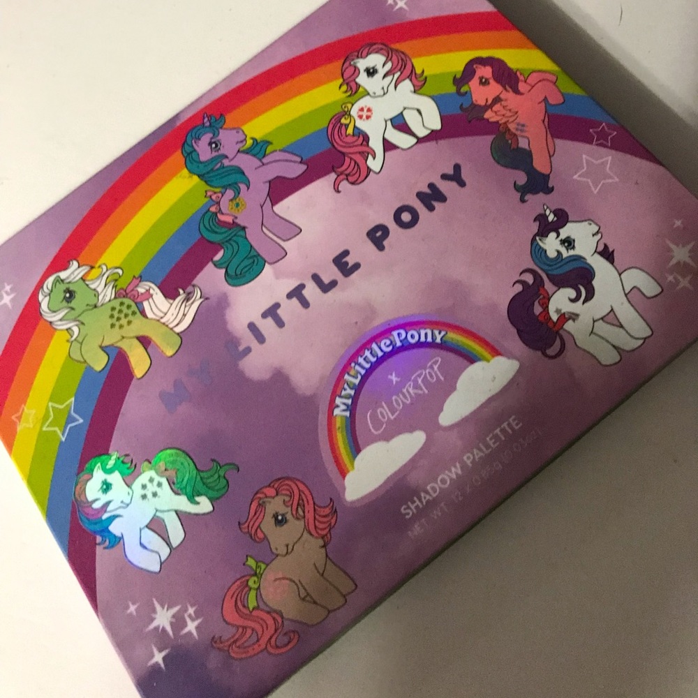 Colorpop my little pony collection eyeshadow